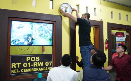 Kapolresta Malang Kota Pererat Kedekatan dengan Warga Lewat Poskamling