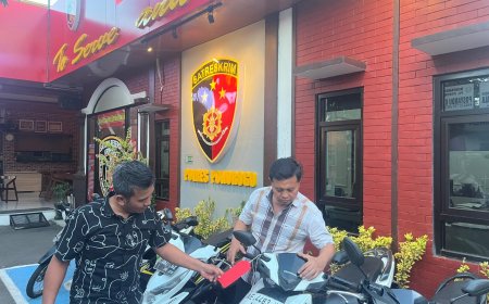 Polres Ponorogo Ungkap Kasus Curanmor dan Amankan Barang Bukti