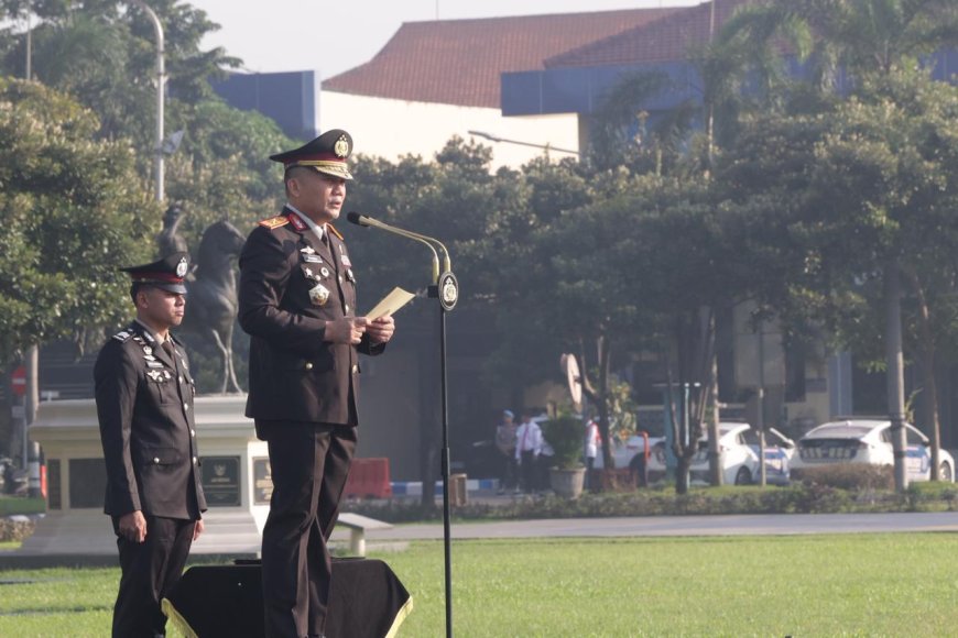 Upacara Hari Lahir Pancasila, Wakapolda Jatim Tekankan Nilai Persatuan
