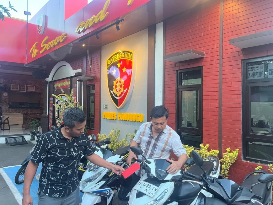 Polres Ponorogo Tingkatkan Penindakan terhadap Curanmor
